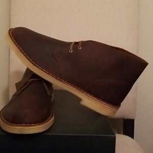 Clark's Original Mens Beeswax Desert Boot